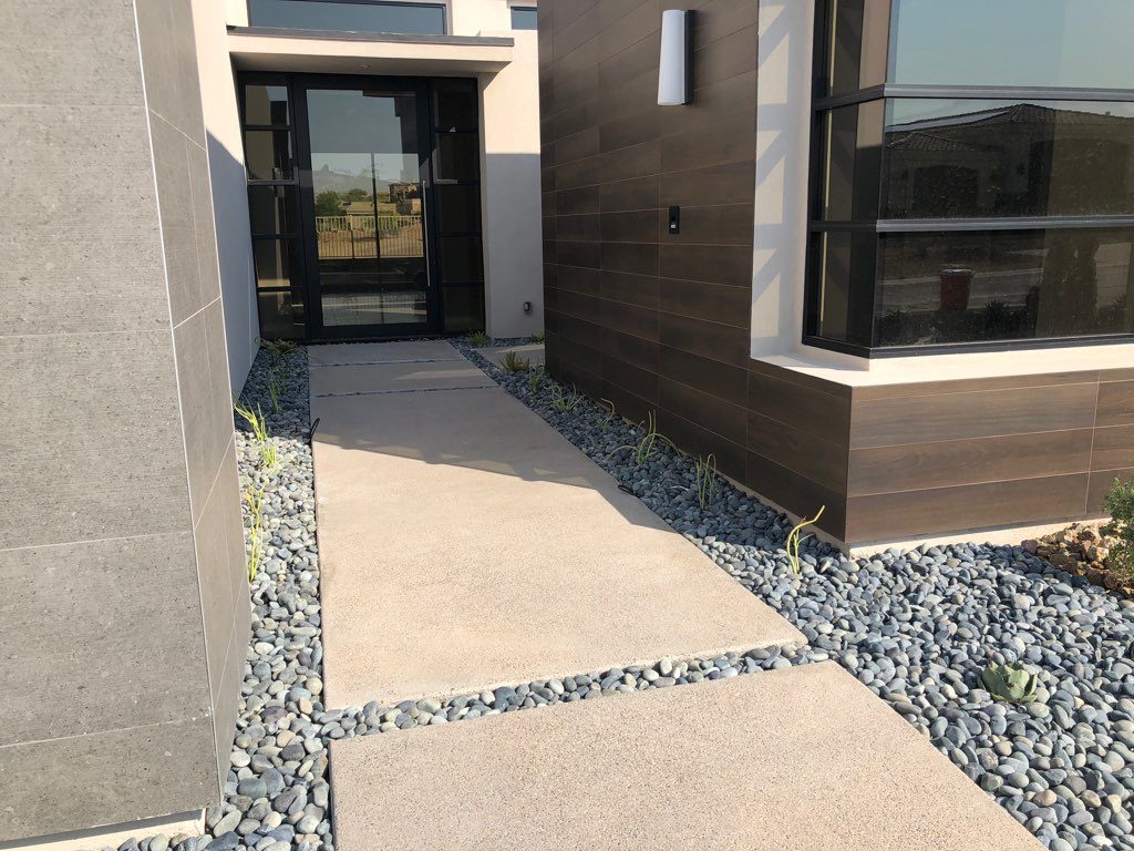Black Mexican Beach Pebbles - Grey River Rock